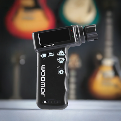 2in1 Smart Guitar Tuner with String Winder