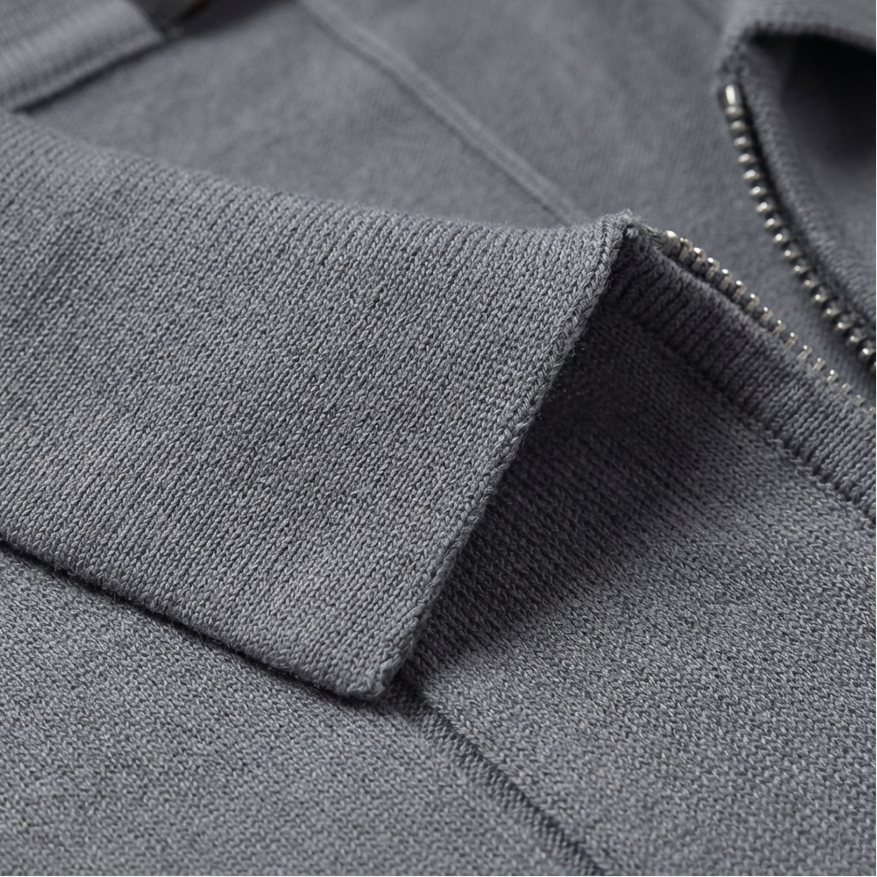 Torino Quarter-Zip Polo by Enzo Cavalli - Image 33