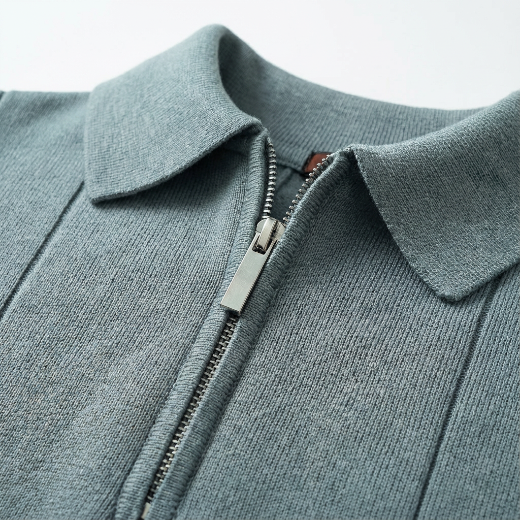 Torino Quarter-Zip Polo by Enzo Cavalli - Image 60