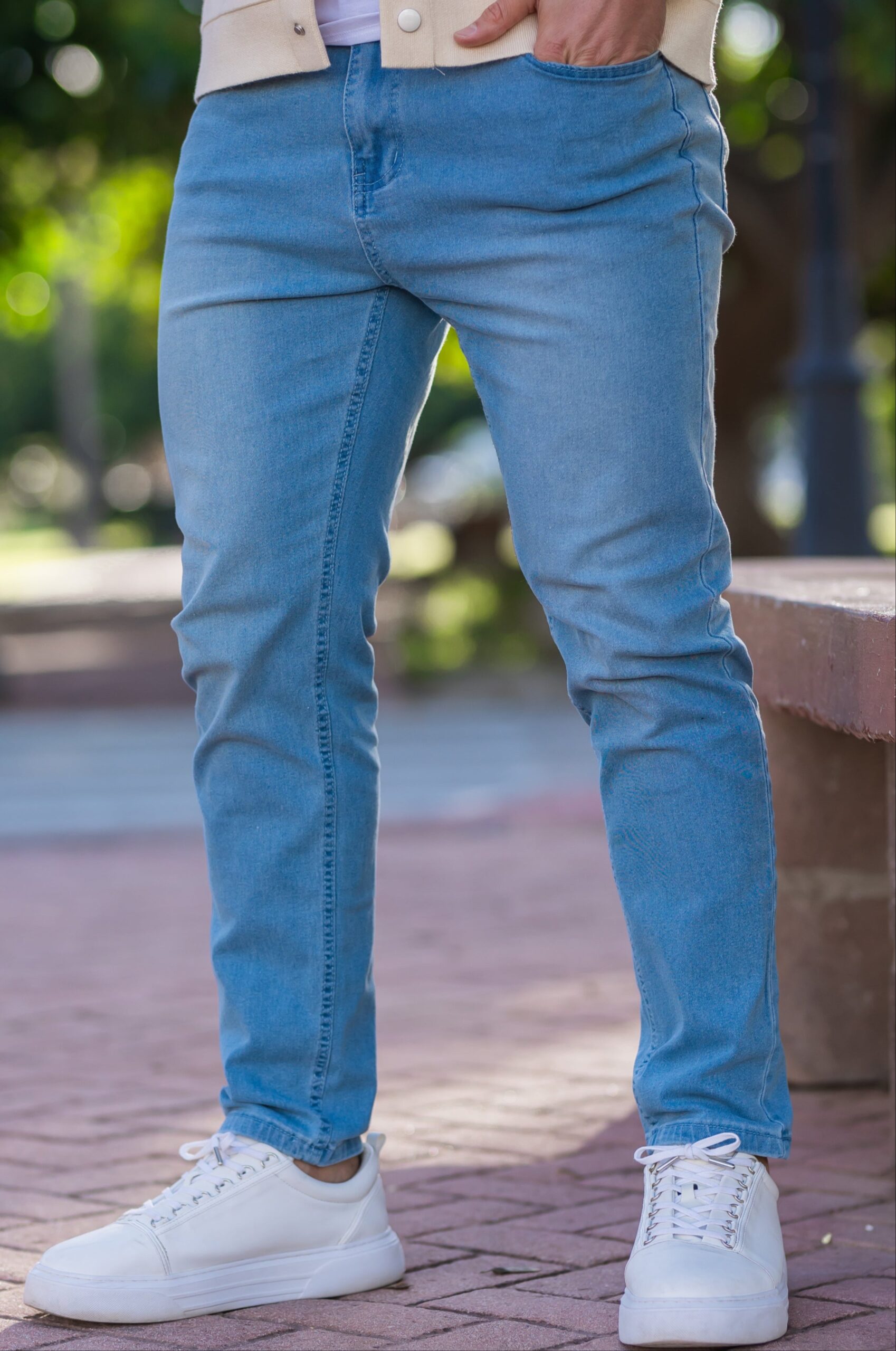 Tenuto Slim-Stretch Jeans by Enzo Cavalli - Image 2