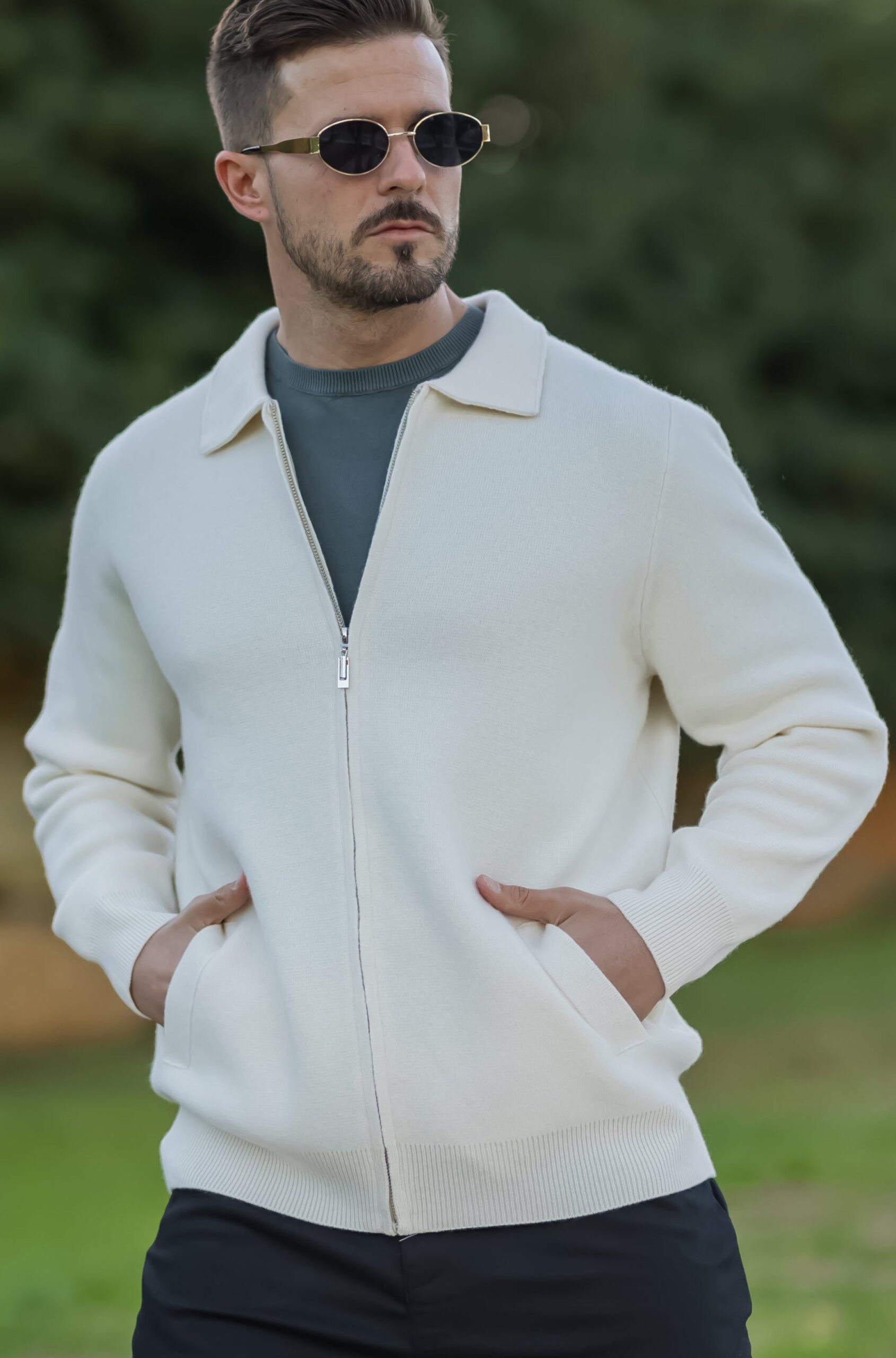 Salto Merino Zip-Up