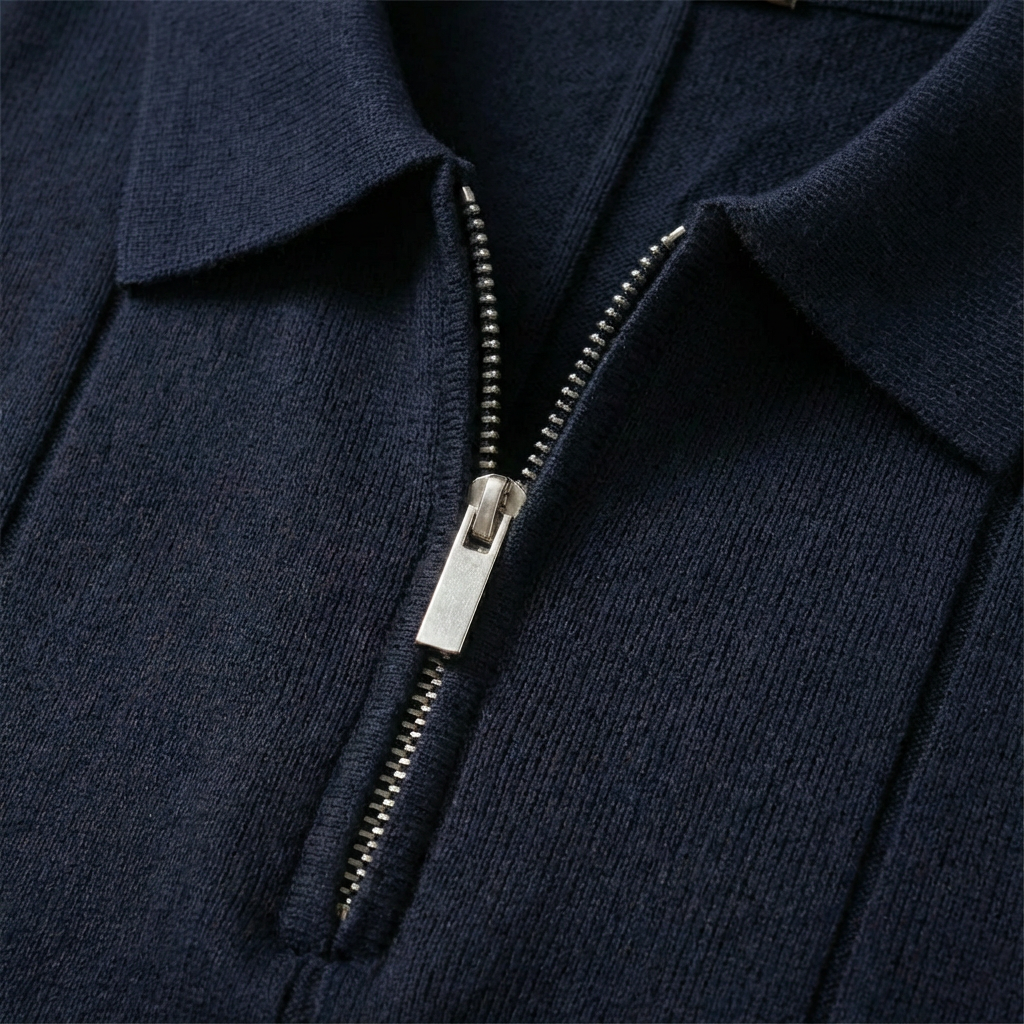 Torino Quarter-Zip Polo by Enzo Cavalli - Image 28