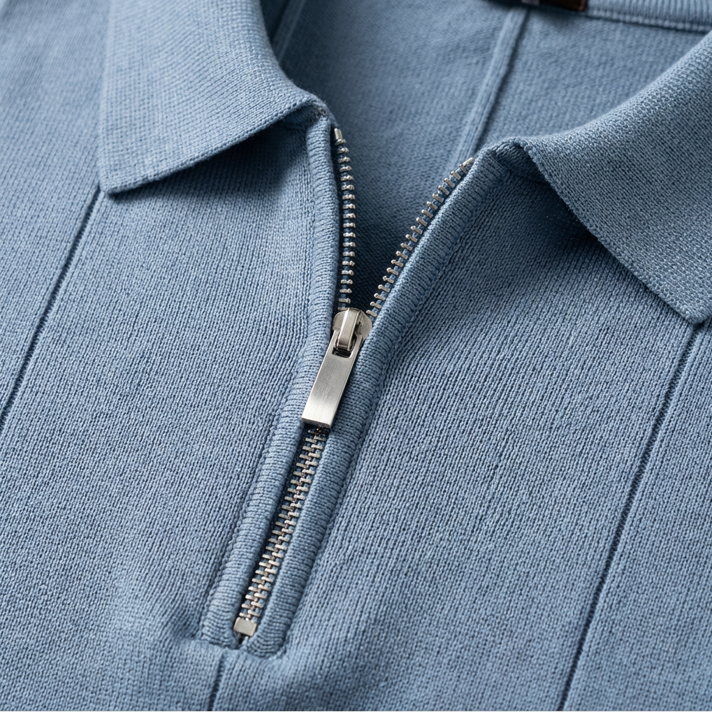 Torino Quarter-Zip Polo by Enzo Cavalli - Image 52