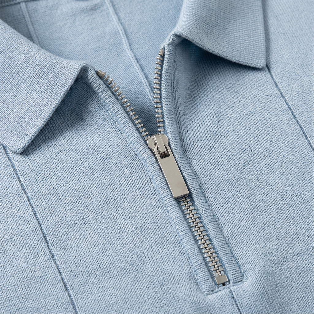 Torino Quarter-Zip Polo by Enzo Cavalli - Image 55