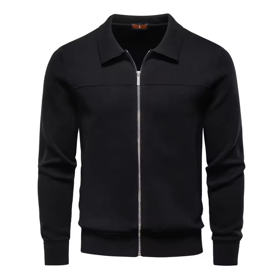 Vento Zip-Up Cardigan by Enzo Cavalli - Image 6