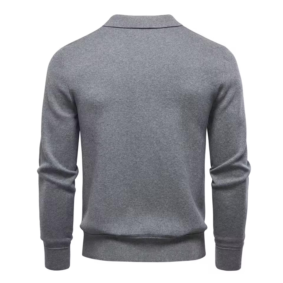 Vento Zip-Up Cardigan by Enzo Cavalli - Image 2