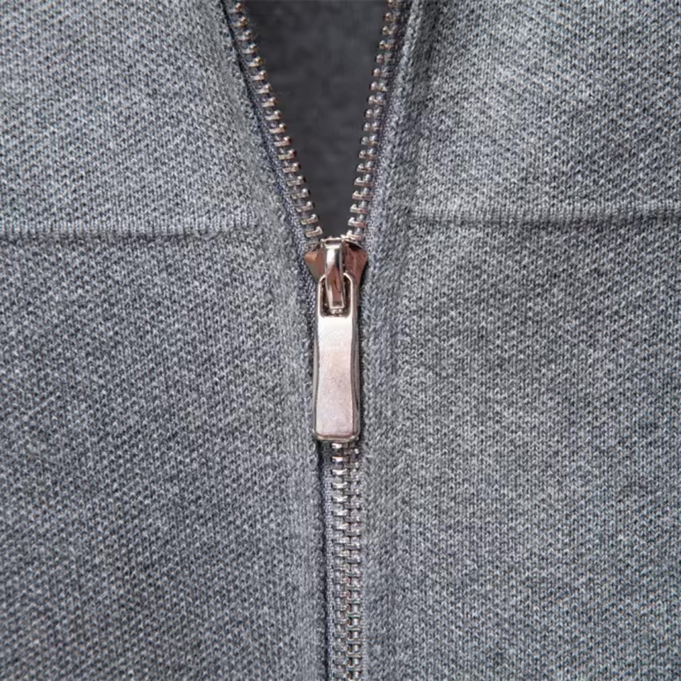 Vento Zip-Up Cardigan by Enzo Cavalli - Image 3