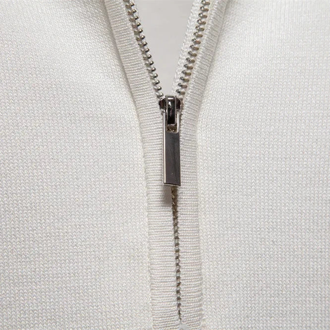 Torino Quarter-Zip Polo by Enzo Cavalli - Image 12