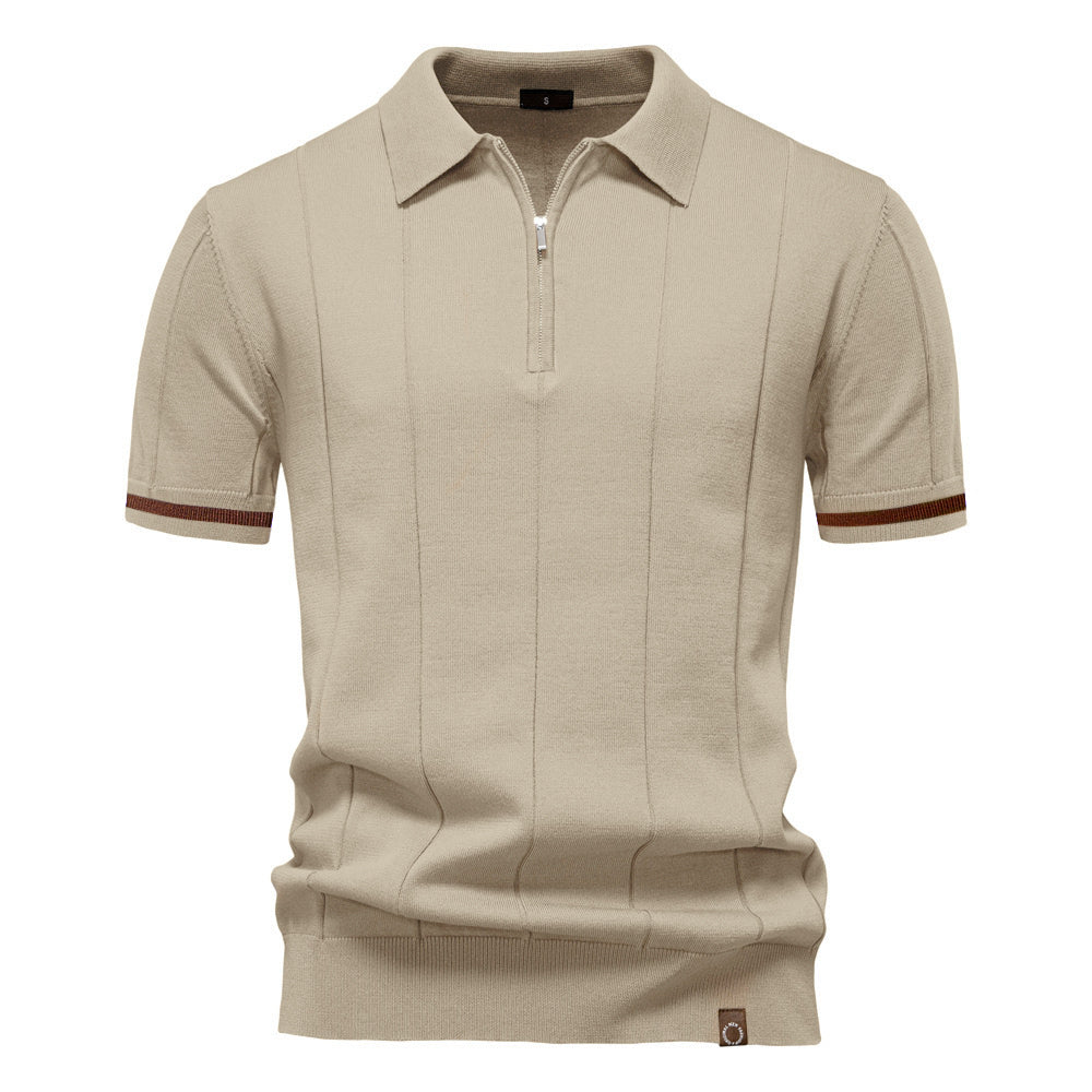 Torino Quarter-Zip Polo by Enzo Cavalli - Image 45