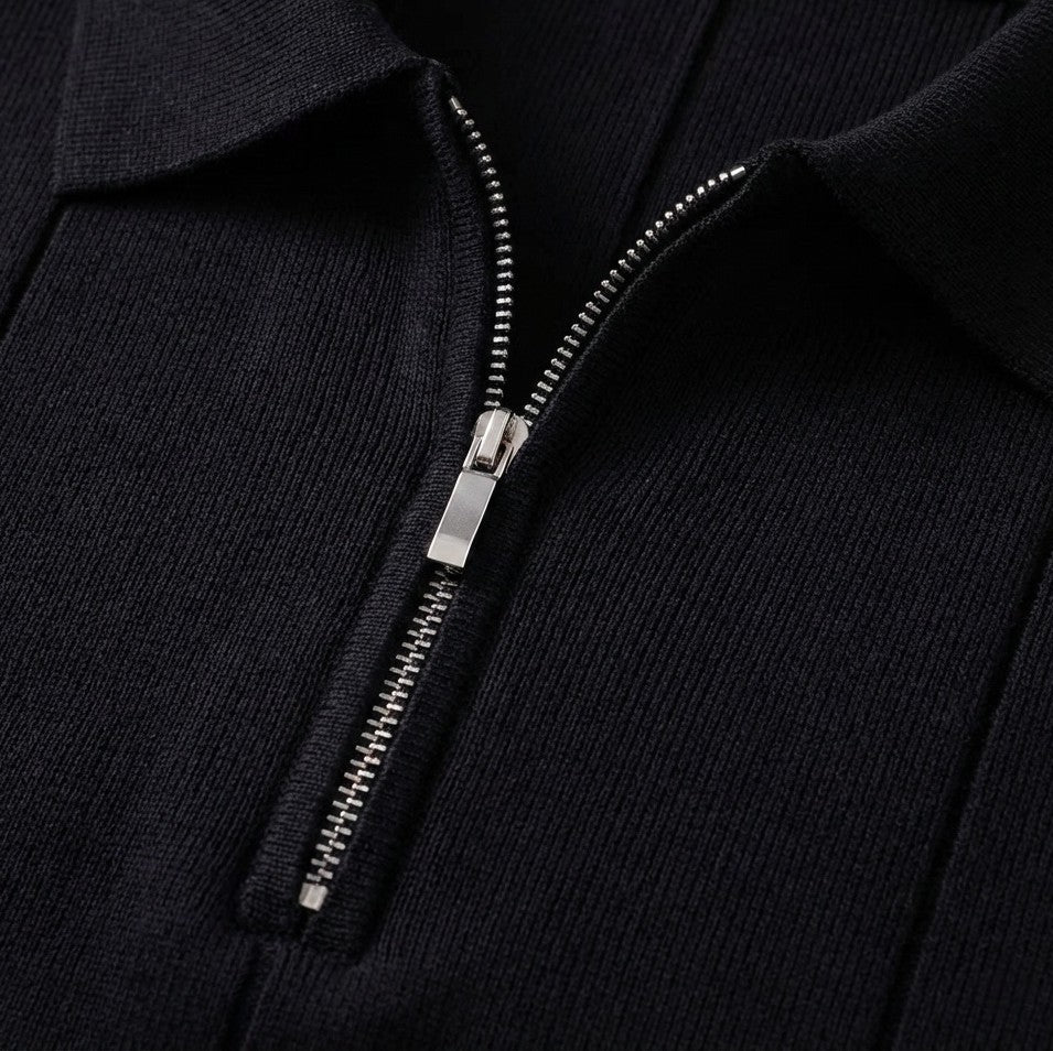 Torino Quarter-Zip Polo by Enzo Cavalli - Image 43