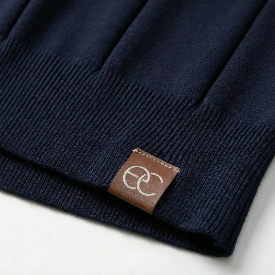 Torino Quarter-Zip Polo by Enzo Cavalli - Image 29