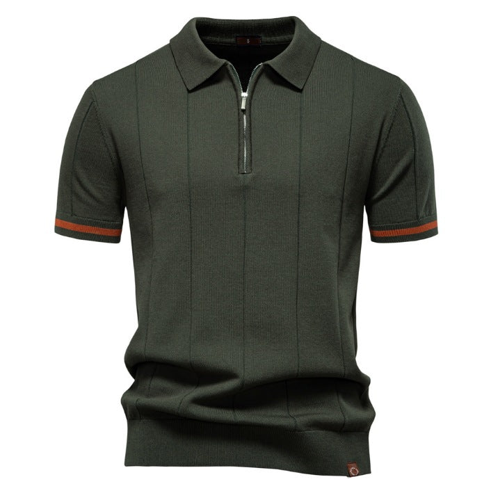 Torino Quarter-Zip Polo by Enzo Cavalli - Image 62