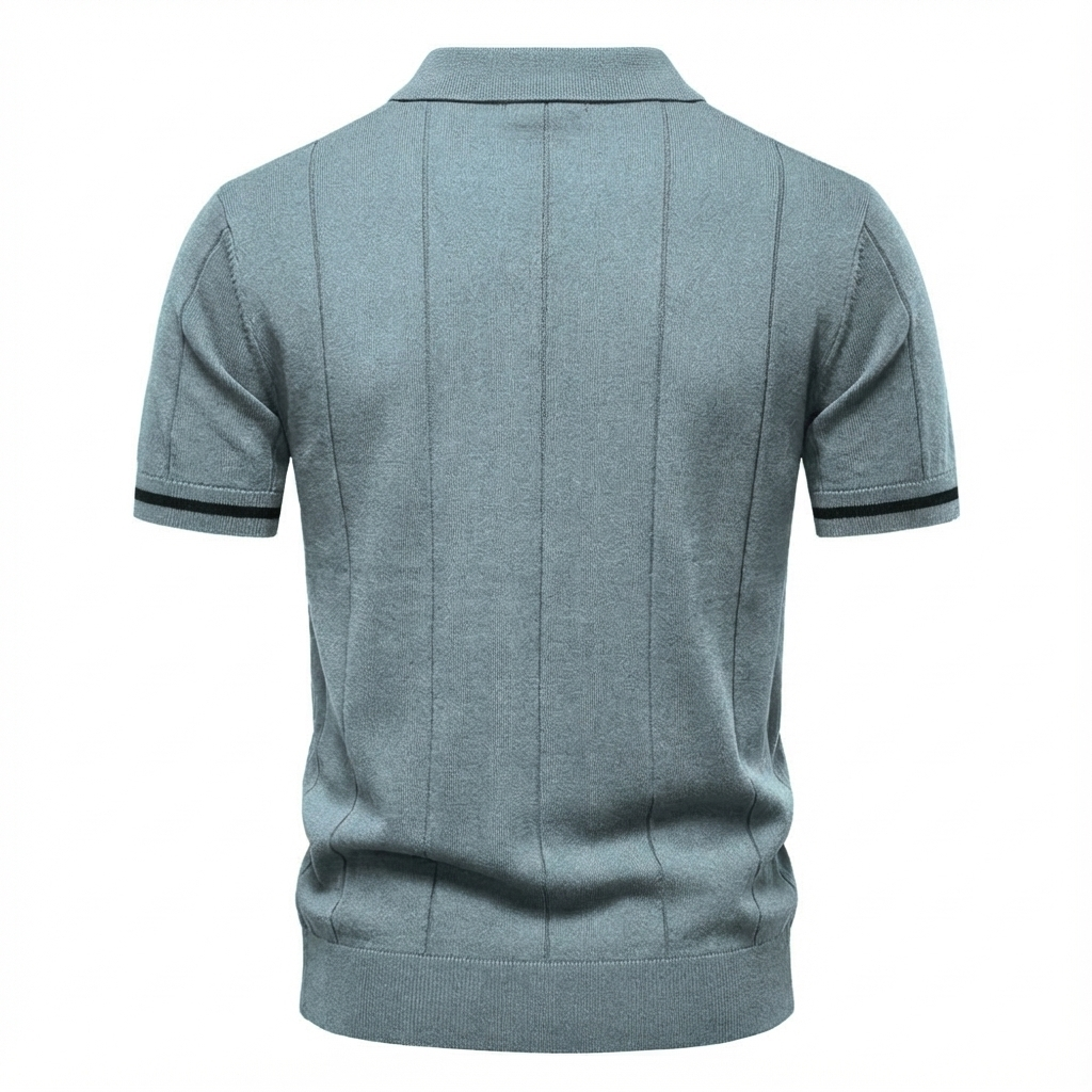 Torino Quarter-Zip Polo by Enzo Cavalli - Image 61