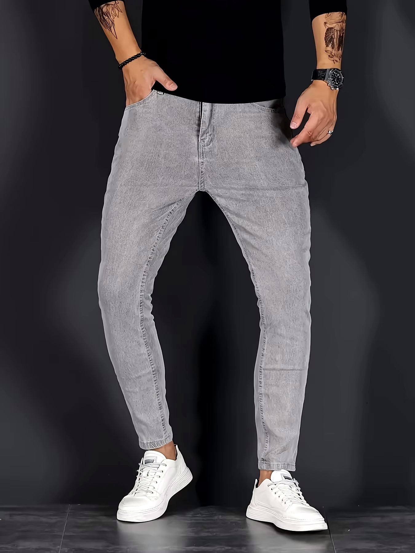 Tenuto Slim-Stretch Jeans by Enzo Cavalli - Image 7