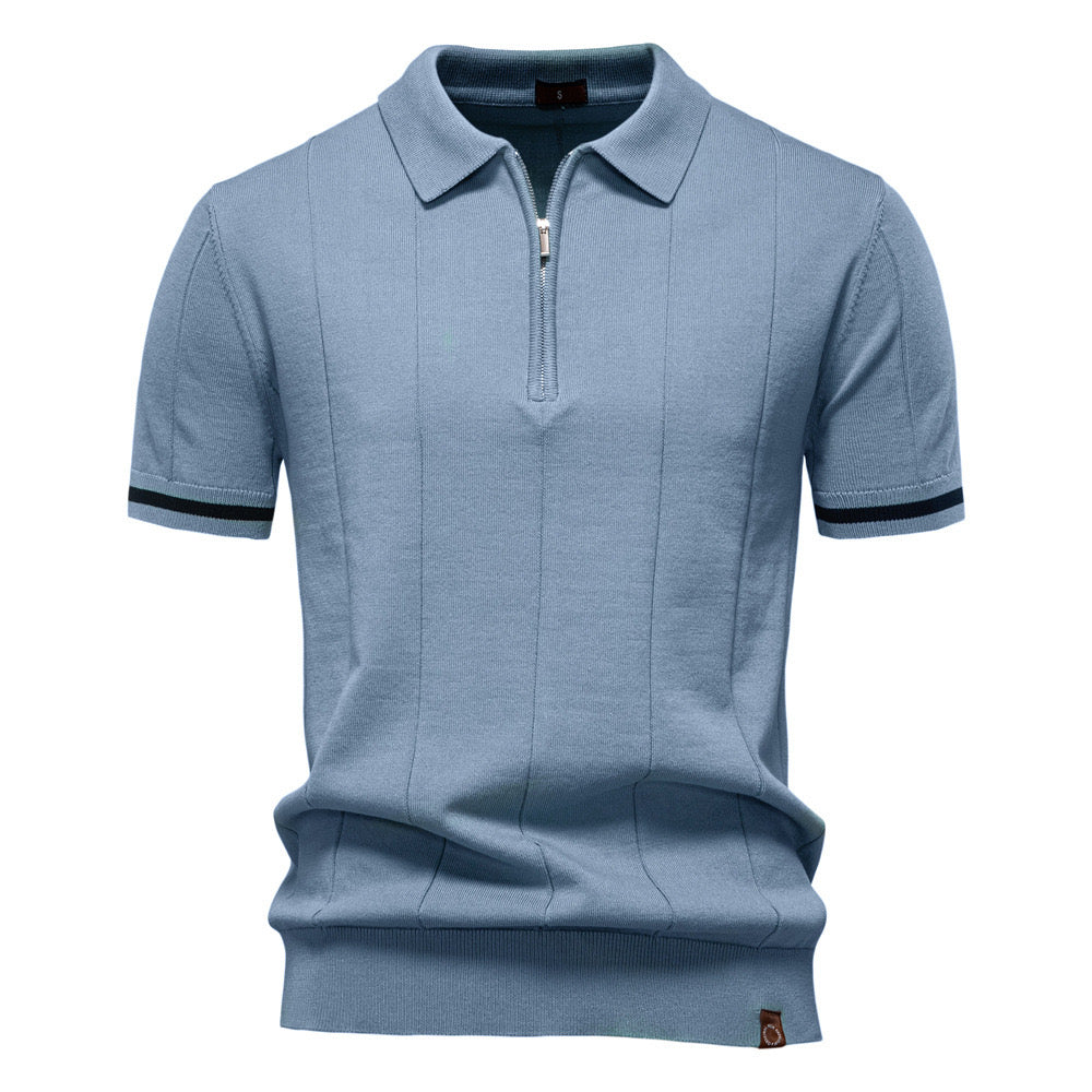 Torino Quarter-Zip Polo by Enzo Cavalli - Image 51