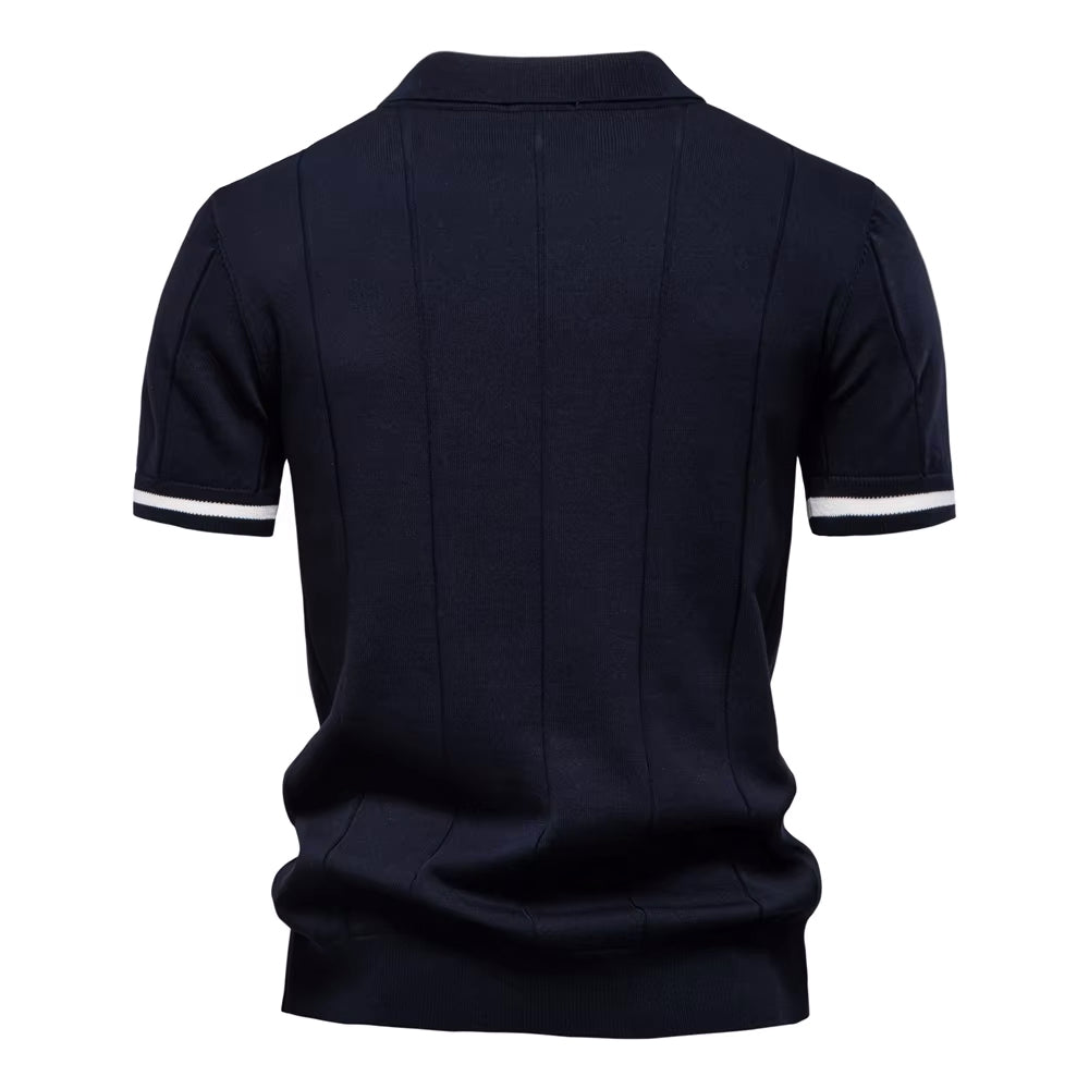 Torino Quarter-Zip Polo by Enzo Cavalli - Image 31
