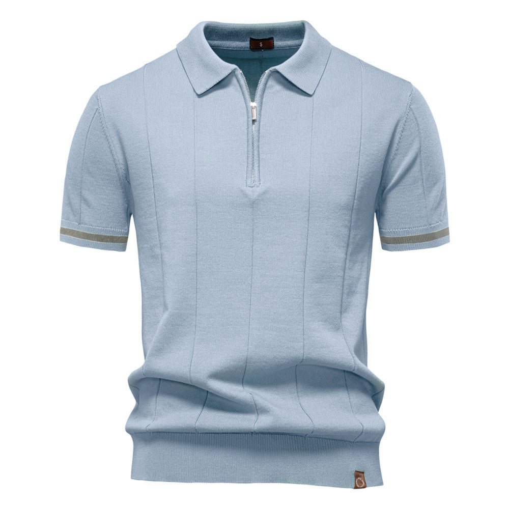 Torino Quarter-Zip Polo by Enzo Cavalli - Image 54
