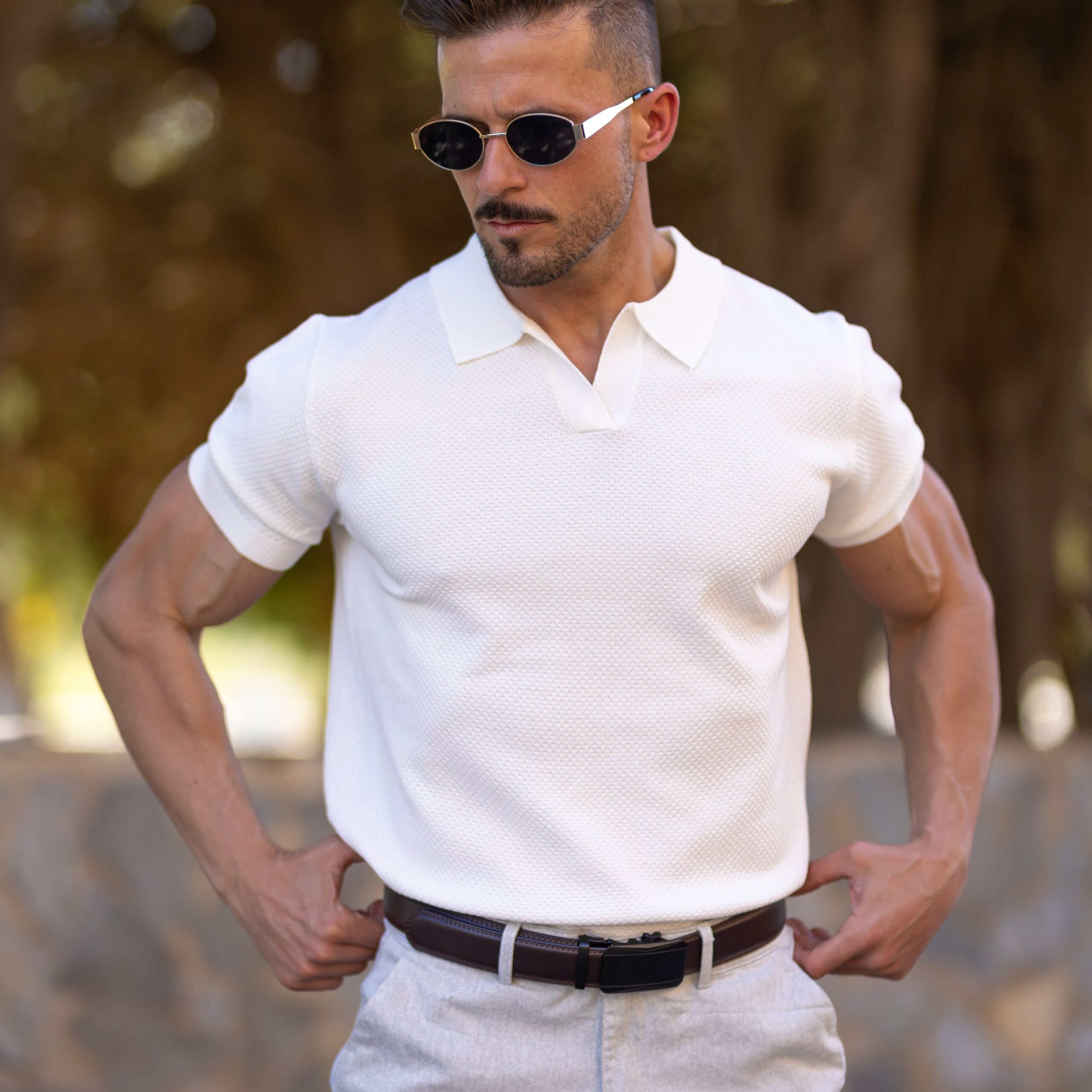Verona Mesh Polo by Enzo Cavalli - Image 5