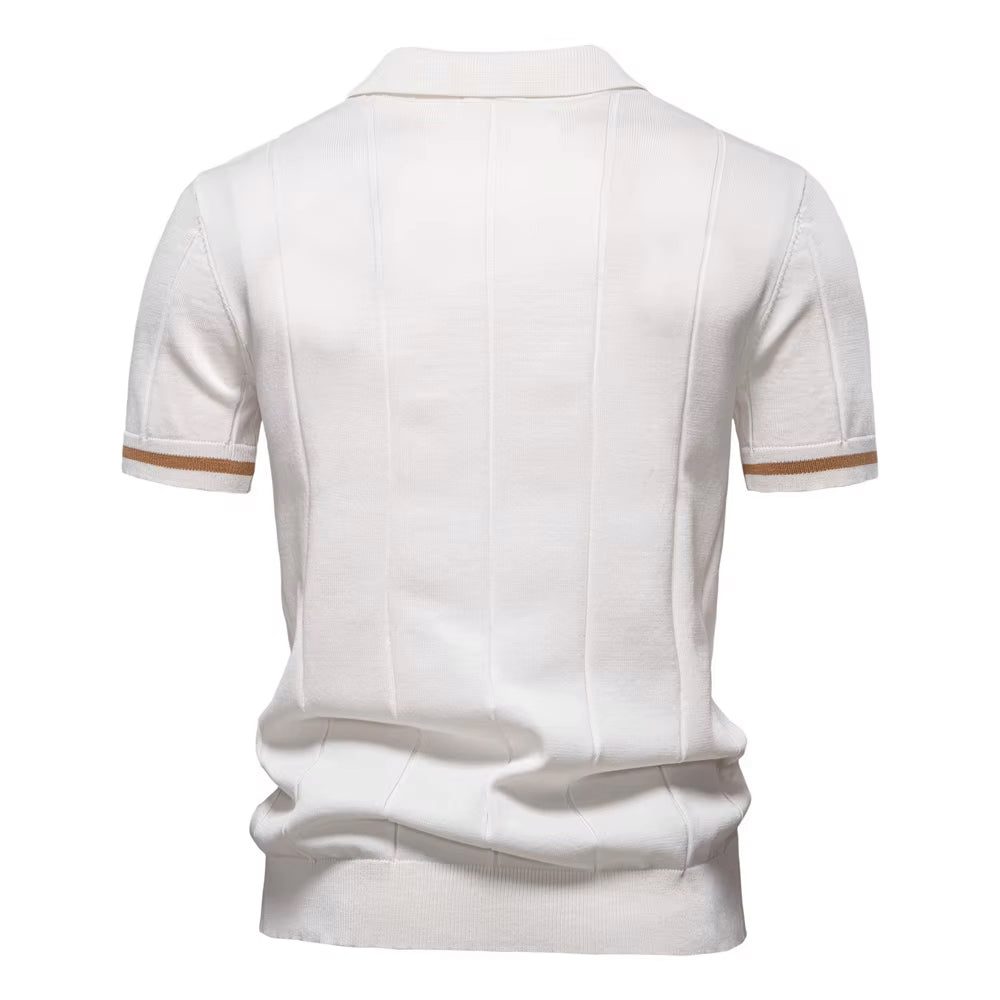 Torino Quarter-Zip Polo by Enzo Cavalli - Image 14